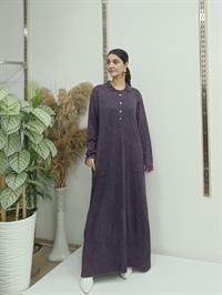 funda salaş elbise mürdüm