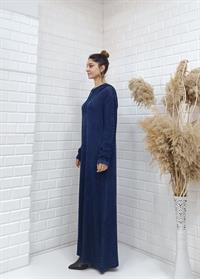 hilal salaş elbise lacivert