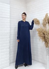 hilal salaş elbise lacivert