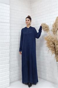 hilal salaş elbise lacivert