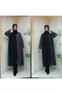 Kadın Atkı Yaka Ferace