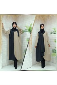 Kadın Atkı Yaka Ferace