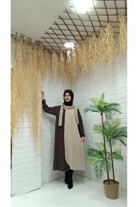 Kadın Atkı Yaka Ferace