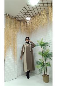 Kadın Atkı Yaka Ferace