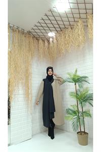 Kadın Atkı Yaka Ferace