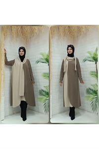 Kadın Atkı Yaka Ferace