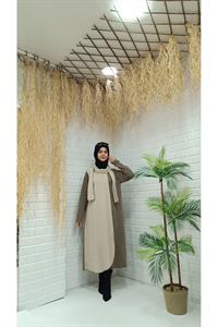 Kadın Atkı Yaka Ferace