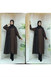 Kadın Atkı Yaka Ferace