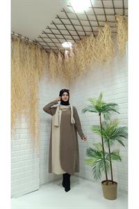 Kadın Atkı Yaka Ferace