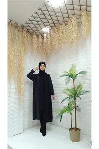 Kadın Atkı Yaka Ferace