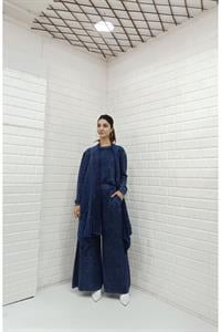 Kadın Bisiklet Yaka Yelekli Takım