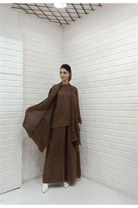 Kadın Bisiklet Yaka Yelekli Takım