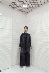 Kadın Bisiklet Yaka Yelekli Takım