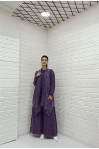 Kadın Bisiklet Yaka Yelekli Takım