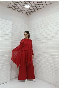 Kadın Bisiklet Yaka Yelekli Takım