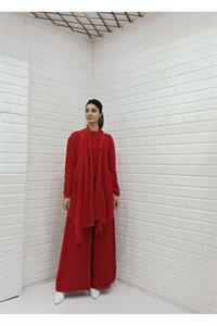 Kadın Bisiklet Yaka Yelekli Takım