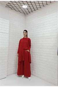 Kadın Bisiklet Yaka Yelekli Takım