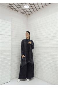 Kadın Bisiklet Yaka Yelekli Takım