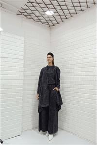 Kadın Bisiklet Yaka Yelekli Takım