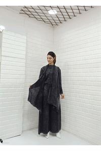 Kadın Bisiklet Yaka Yelekli Takım