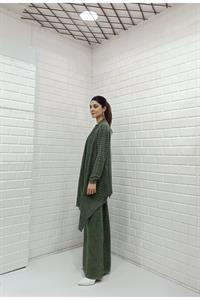 Kadın Bisiklet Yaka Yelekli Takım