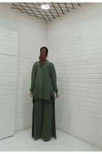 Kadın Bisiklet Yaka Yelekli Takım