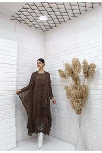 Kadın Dantelli Hırka