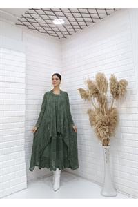 Kadın Dantelli Hırka