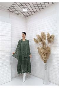 Kadın Dantelli Hırka