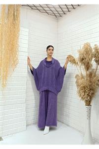 Kadın Degaje Yaka Panço