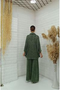 Kadın Degaje Yaka Panço