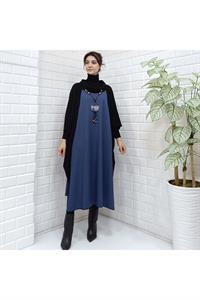 Kadın Degaje Yaka Panço