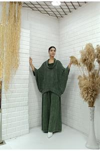 Kadın Degaje Yaka Panço