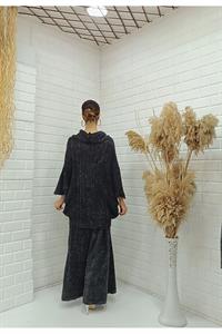 Kadın Degaje Yaka Panço