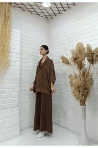 Kadın Degaje Yaka Panço