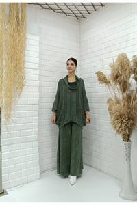 Kadın Degaje Yaka Panço