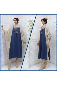 Kadın Degaje Yaka Panço