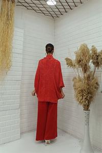 Kadın Degaje Yaka Panço