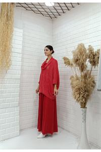 Kadın Degaje Yaka Panço