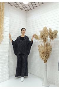 Kadın Degaje Yaka Panço