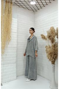 Kadın Degaje Yaka Panço