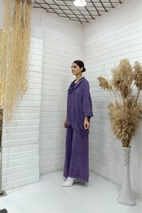 Kadın Degaje Yaka Panço