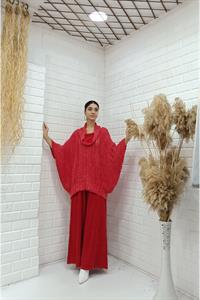 Kadın Degaje Yaka Panço