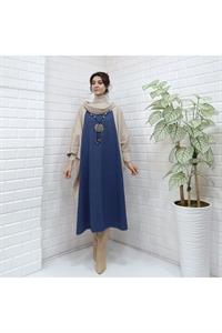 Kadın Degaje Yaka Panço