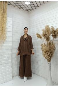 Kadın Degaje Yaka Panço