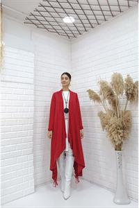 Kadın Etekleri ve kolları İp Detaylı Hırka