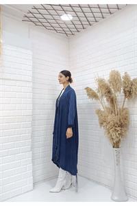 Kadın Etekleri ve kolları İp Detaylı Hırka