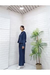 Kadın Kapüşonlu Şalvar Takım