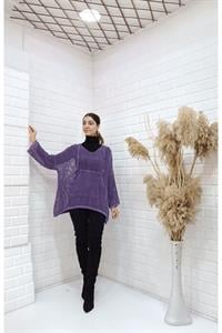 Kadın Ve Yaka Kapüşonlu Önü Tek Cepli Bluz