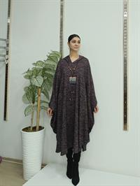 Kapüşonlu Panço Mürdüm